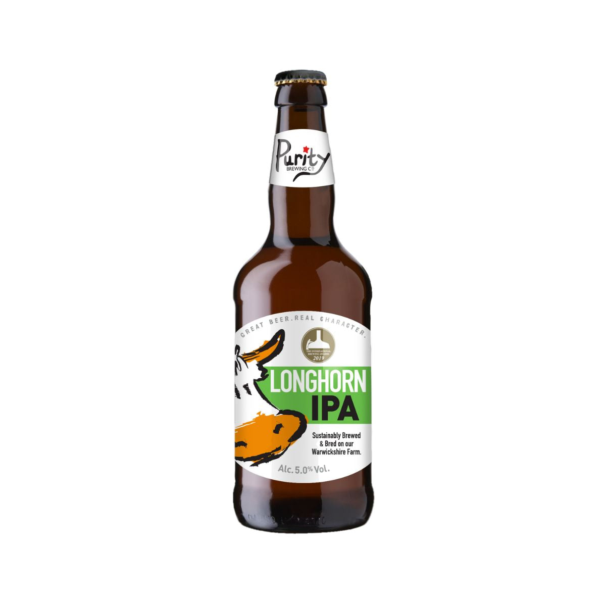 Purity Longhorn IPA - 500ml